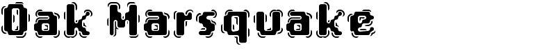 Oak Marsquake