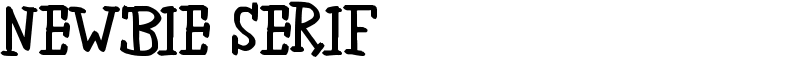 Newbie Serif