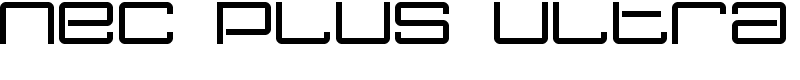 Nec Plus Ultra