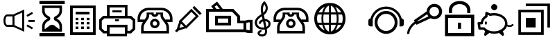 Multimedia Icons