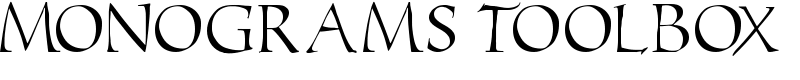Monograms Toolbox