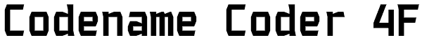Codename Coder 4F