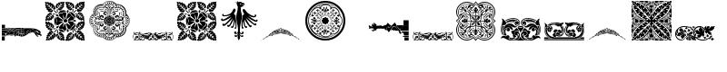 Medieval Dingbats