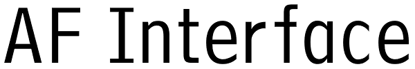 AF Interface