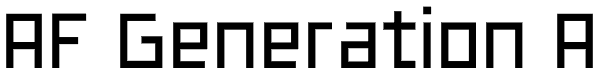 AF Generation A