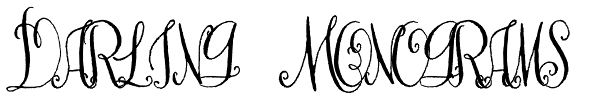 Darling Monograms