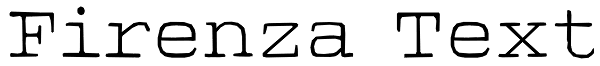 Firenza Text