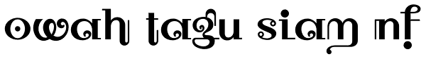 Owah Tagu Siam NF