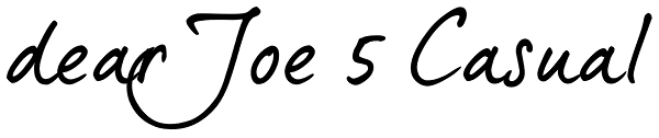 dearJoe 5 Casual
