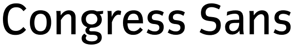 Congress Sans