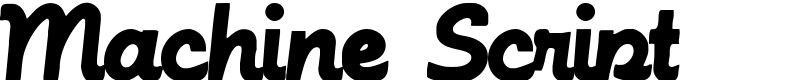 Machine Script