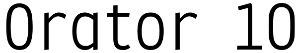 Orator 10