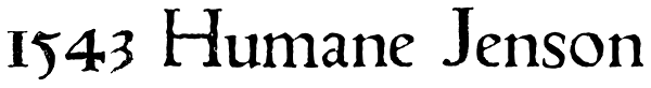 1543 Humane Jenson