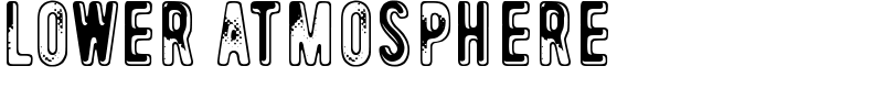 Lower atmosphere