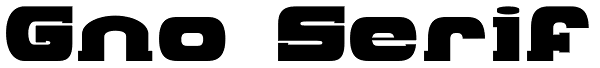 Gno Serif