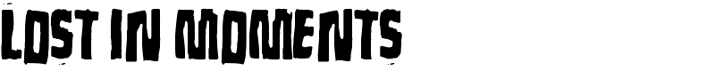 Lost in moments