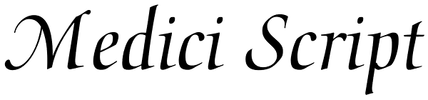 Medici Script