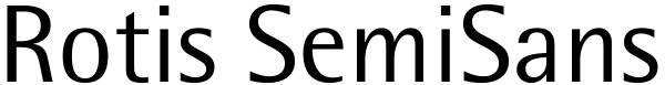 Rotis SemiSans