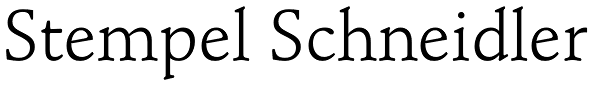 Stempel Schneidler