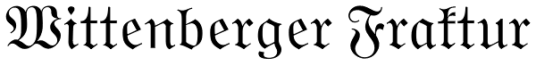 Wittenberger Fraktur