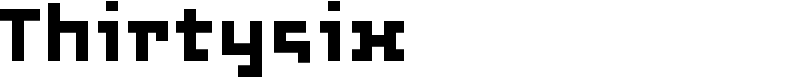 Thirtysix