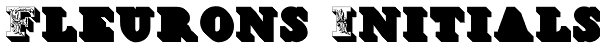 Fleurons Initials
