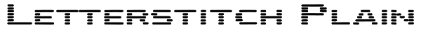 Letterstitch Plain