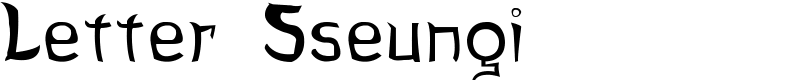 Letter Sseungi
