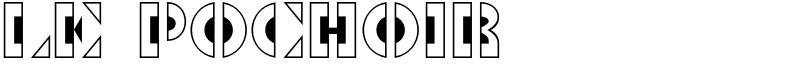 Le Pochoir