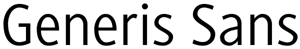 Generis Sans