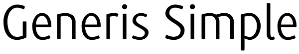 Generis Simple