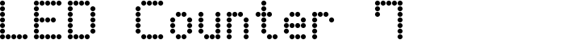 LED Counter 7