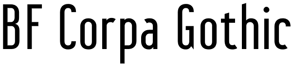 BF Corpa Gothic
