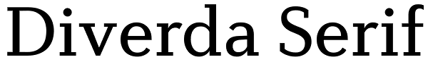 Diverda Serif