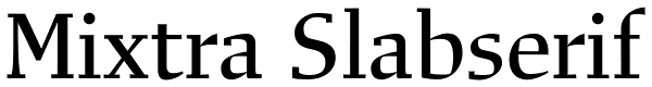 Mixtra Slabserif