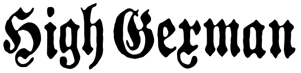 High German
