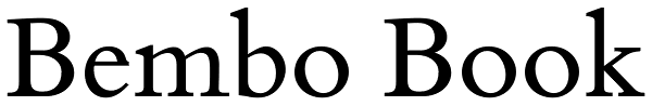 Bembo Book