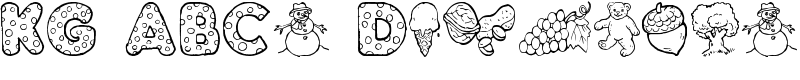KG ABCs Dingbats