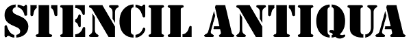 Stencil Antiqua