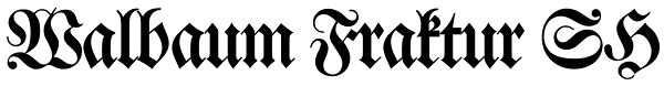 Walbaum Fraktur SH