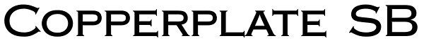 Copperplate SB