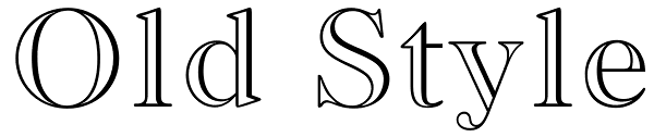 Old Style