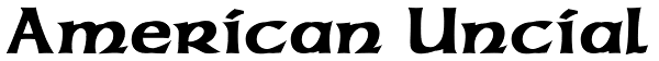 American Uncial