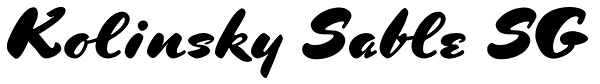 Kolinsky Sable SG