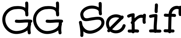 GG Serif