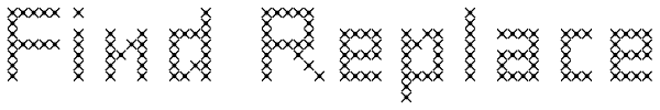 Find Replace