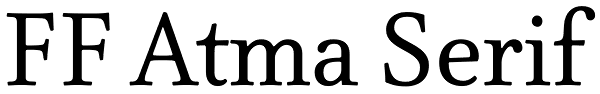 FF Atma Serif