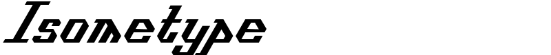 Isometype