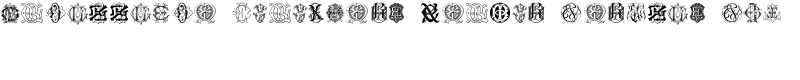 Intellecta Monograms Random Samples Six