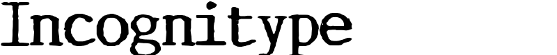 Incognitype